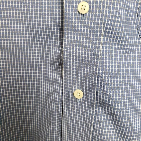 Brooks Brothers Micro Plaid Button Down Shirt Non - Picture 4 of 8